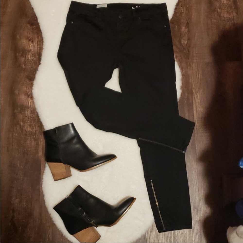Gap Ankle Zippers Skinny Legging Jeans